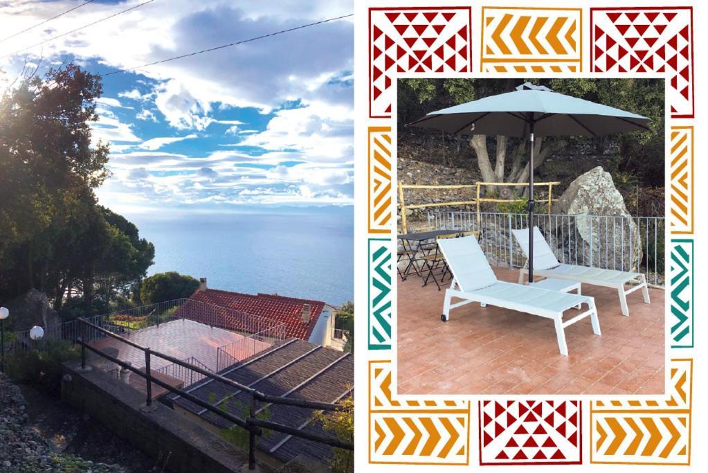 Casa Maja I Colombi - Goelba Apartman Marciana Kültér fotó
